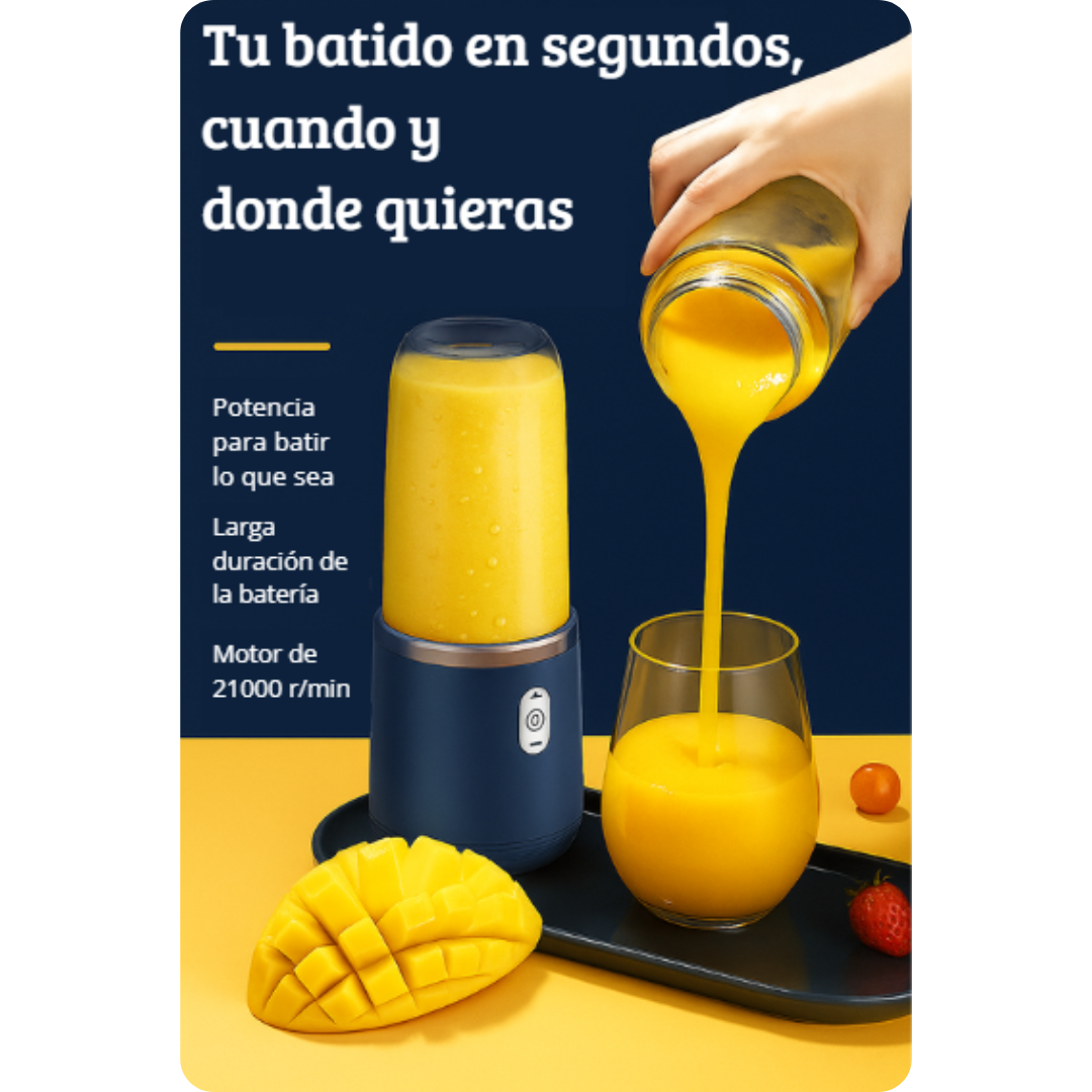 Batidora Portátil Recargable